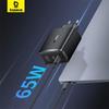 Baseus Cube Pro GaN 5 Fast Charger Multi Ports Type-C Quick Charger 65W for Xiaomi Huawei iPhone