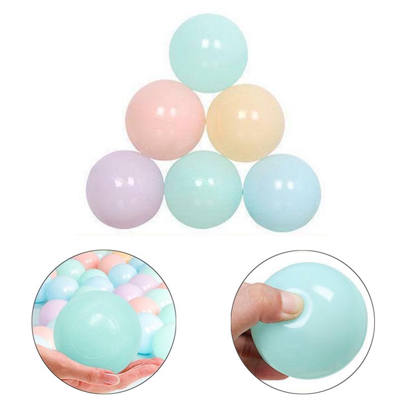 Забавный 100/200 цветной мяч мягкий пластиковый океанический мяч детские игрушки для бассейна