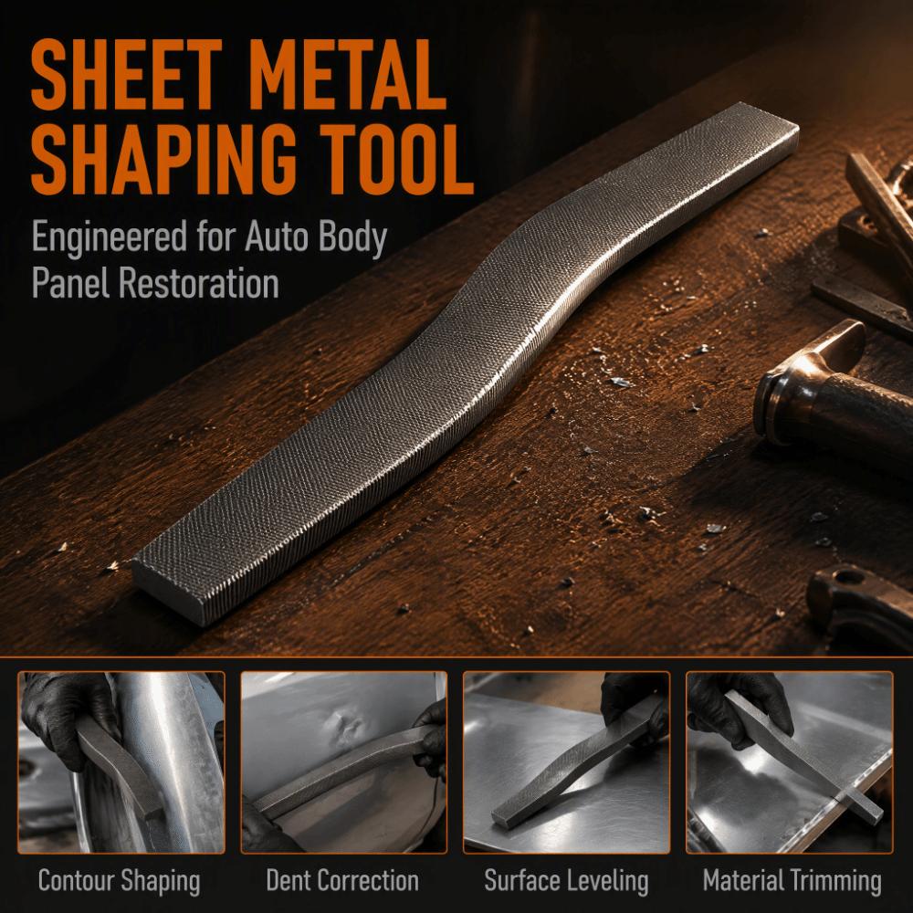 Slapping Function Auto Dent Repair Tool Coarse Cut Coarse Cut File Collision Repair