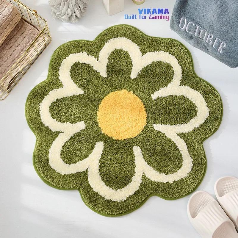 Милый ковер из искусственного кашемира необычной формы для гостиной, детской комнаты, нескользящий прикроватный коврик для спальни, износостойкий, домашнее украшение
