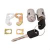 1 Pair Door Lock Cylinder Set 15298924 Sturdy Front Left Right Spare Parts Automobile Accessory