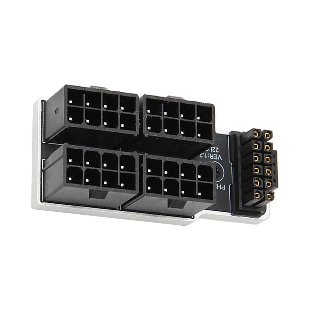 Адаптер питания видеокарты ATX 4 8P Up Angled 32P To 16P 600W 12V HPWR Plug and Play