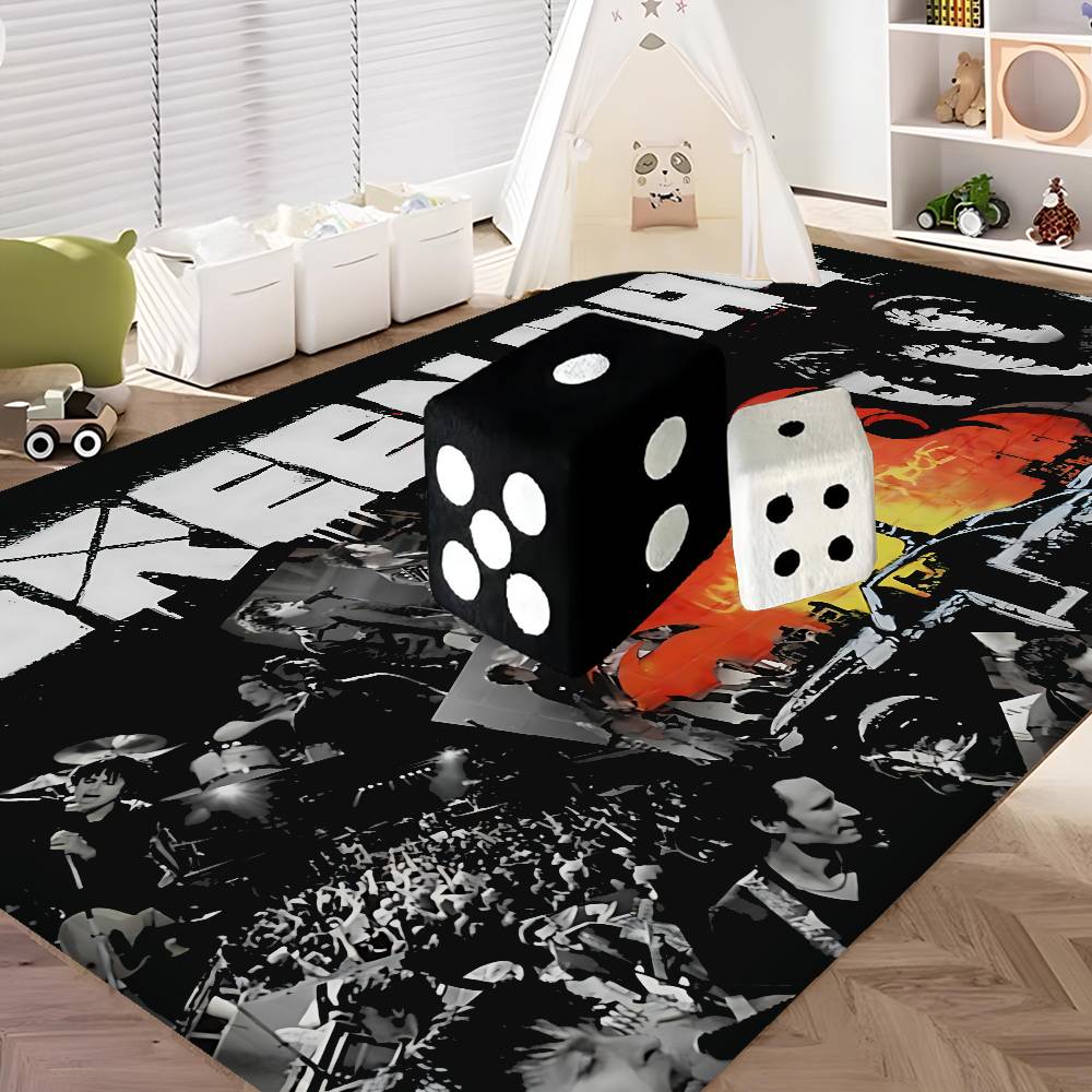 Rock Band G-Green D-Day Floor Carpet Nordic Style Home Doormat Bathroom-Toilet Mats Bedroom Hotel Decor Mat