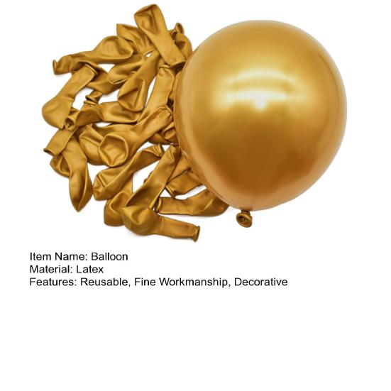 50 шт., 5 дюймов, металлический воздушный шар, блестящие разноцветные, более толстые, герметичные, антивзрывные, макет сцены, устойчивый к разрыву, декор для свадебной вечеринки, латексный воздушный шар