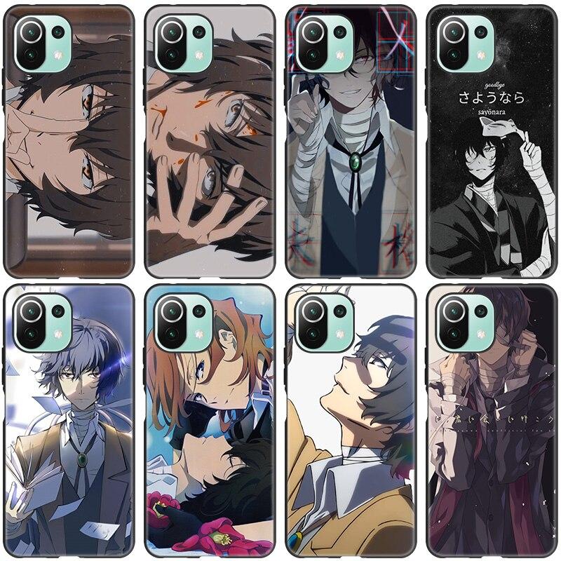 Чехол с изображением аниме Bungou Stray Dogs Dazai Osamu для Xiaomi Mi 11 Lite NE 11i 10T 11T Pro A2 A3 Lite POCO F3 M3 M4 C31 X3 Pro NFC GT
