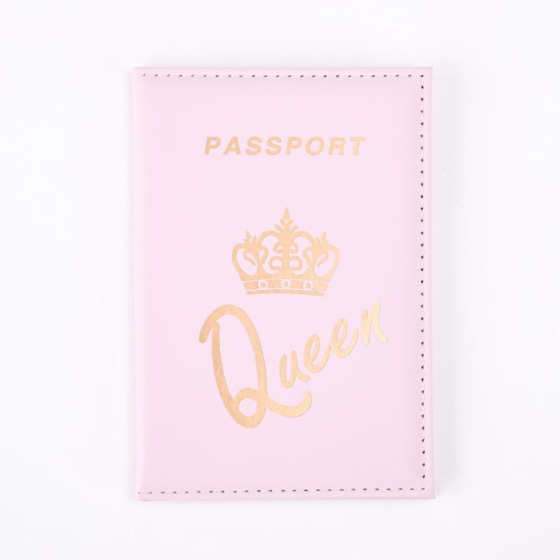 Fashion Credit Card Holder Wallet Pouch Simple 2024 New Passport Cover Case Women Men Travel Wedding Passport Covers ID Holders