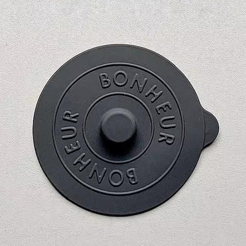 Silicone Cup Lid Creative Simple Color Dustproof Water Cup Lid Mark Ceramic Tea Practical Home Water Cup Lid