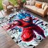 DRAGON BALL Print Rug, Washable Floor Carpet, For Entryway Dorm Laundry Room Office Study, Home Decor Birthday Christmas Gift