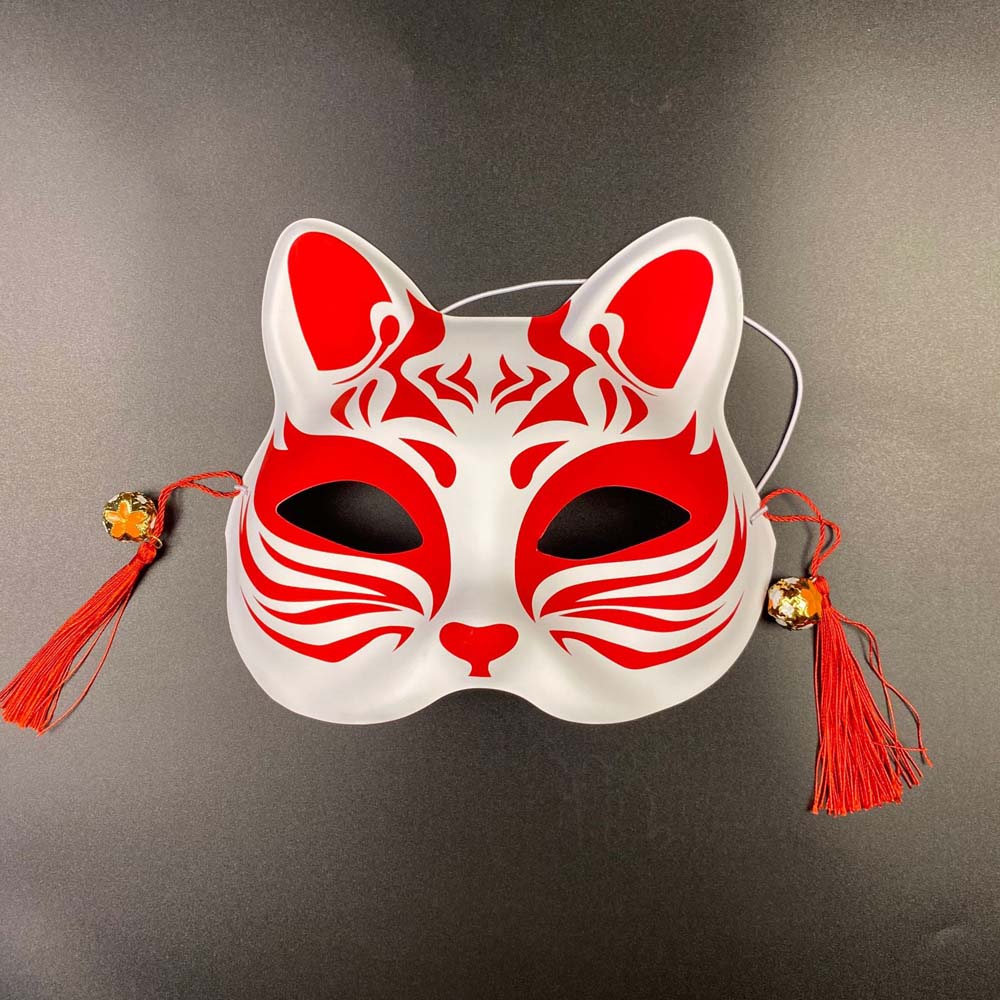 Japanese Anime Cat Mask Headwear Cosplay Party Mask Props Cosplay Mask Demon Slayer Party Props