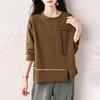 2025 New Plus Size Autumn Hoodie Women Pullovers Tops Solid Fashion Loose