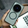 Для VIVO X300 Ultra Чехол Простой Матовый Жесткий ПК+ТПУ Прозрачный Подушка Безопасности Защита от Падений Магнитный Ударопрочный Защитный Чехол для X300 Ultra
