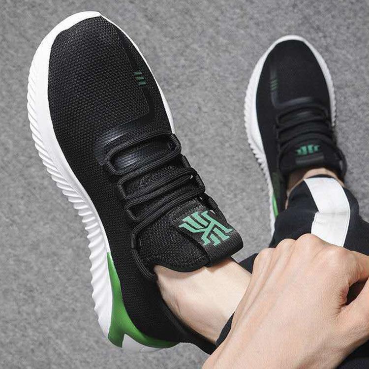 Мужская спортивная обувь Flyknit, повседневная сетчатая дышащая обувь, кроссовки на шнуровке, кроссовки для бега, размеры 39-44