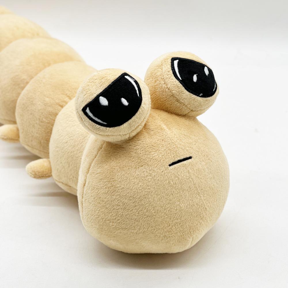New Fashion Toys Alien Pou Game Peripheral Caterpillar Cute Plush Doll