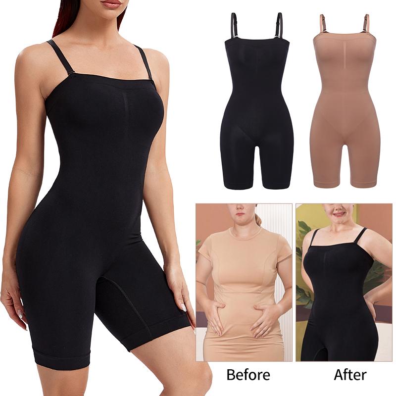 Women Bodysuit Shapewear Full Body Shaper Tummy Control Slimming Sheath Butt Lifter Push Up Thigh Slimmer Abdomen Shapers Corset