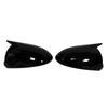 For Mercedes Benz Smart Fortwo W451 2008-2014 ABS Car Rearview Side Mirror Cover Wing Cap Exterior Door Trim Adhesive Sticker