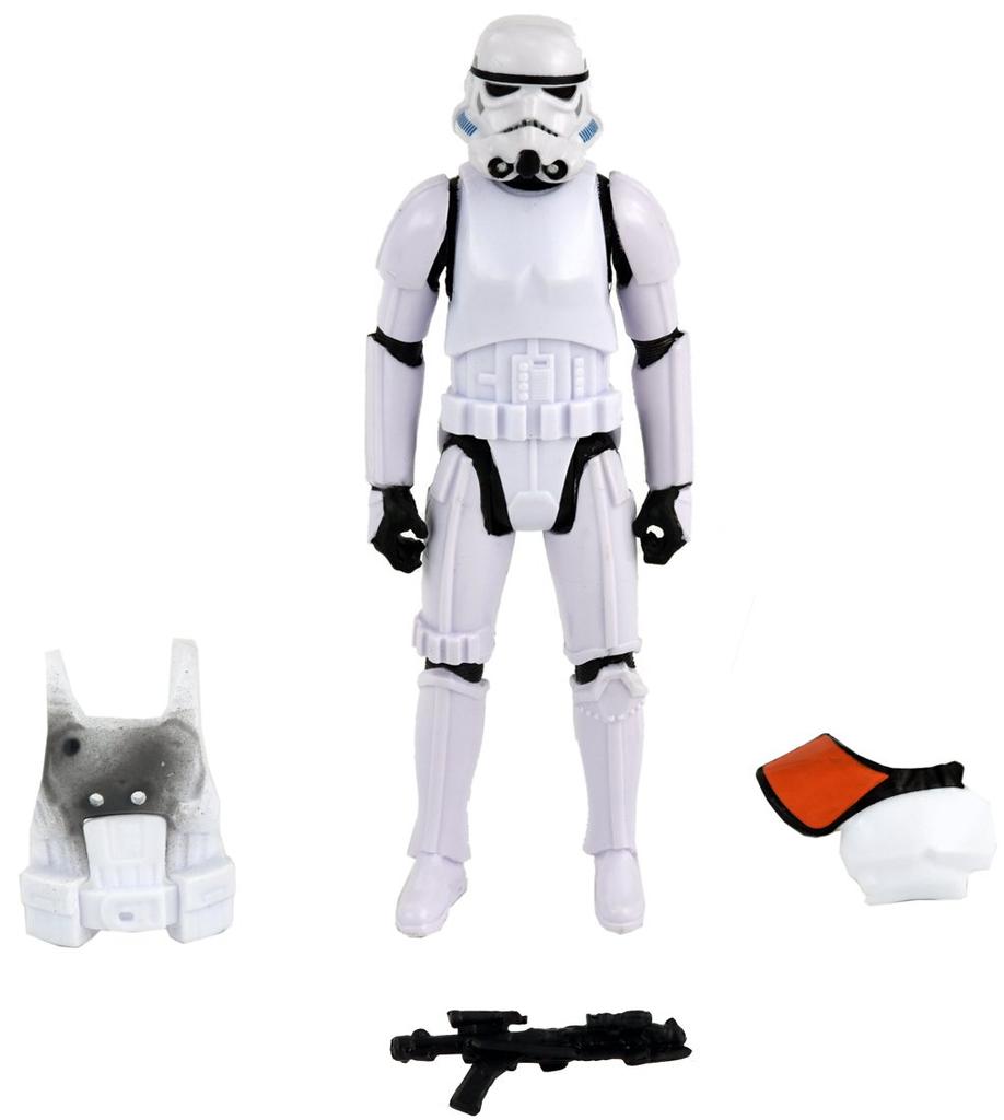 Star Wars Basic Figure Stormtrooper, approximately 10cm in length, painted, movable figure