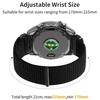 26 22mm Nylon Watch Strap for Garmin Fenix 8pro E 7X 7 6X 6 5plus/Forerunner 970 965 Quickfit Band Instinct 3 2X Loop Watchband