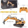 Remote Control Excavator Toy for Kids Remote Control with Light and Music