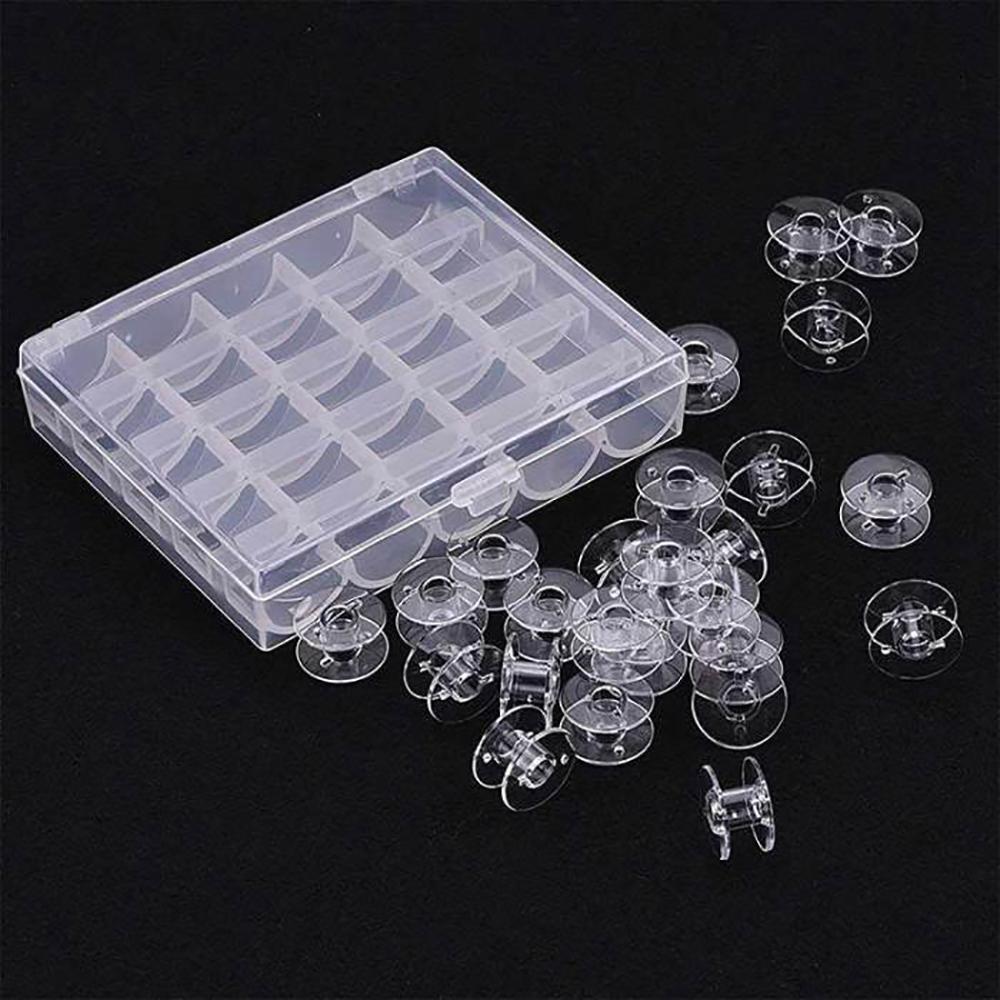Box Plastic Sewing Supplies Plastic Bobbins Bobbin Sewing Supplies Sewing Machine Accessories