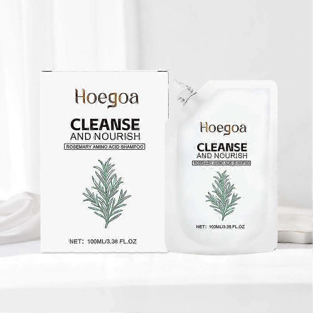 Rosemary Biotin Shampoo for Hair Growth 100g Amino Acid Formula for Thin Hair and Sensitive Scalp