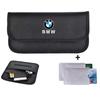 Car Key Signal Blocker Case Faraday Cage Fob Pouch RFID Blocking Bag For BMW 1 3 5 7 Serie X1 X3 X4 X5 F10 F30 F18 F25 M3 M4 E34 VFHJQ1