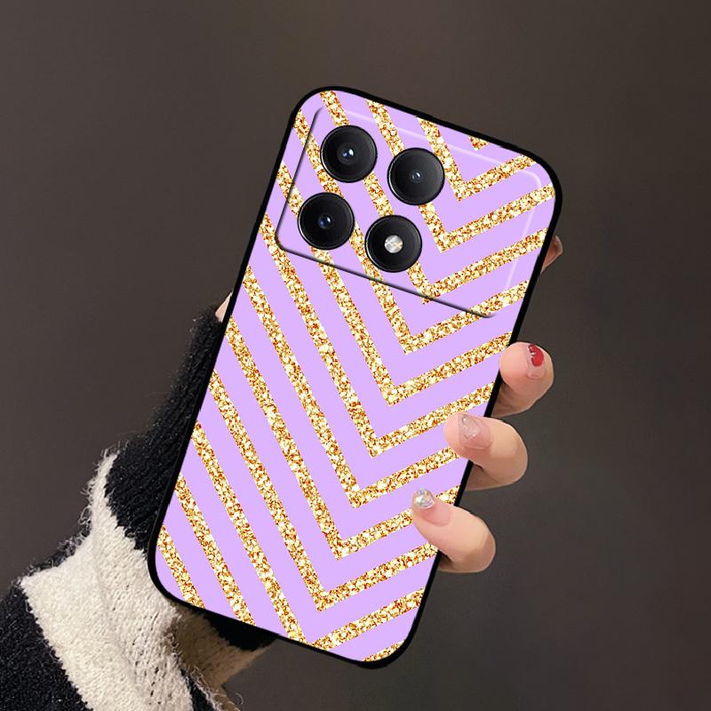 Чехол для Xiaomi Poco X6 Pro Модный Рисунок Мягкий Силиконовый Задний Чехол Для Xiaomi PocoX6 Pro Funda Poco X6Pro Бампер Мультяшный Capa