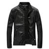 Men's Spring and Autumn New PU Leather Jacket Men's Jacket Washed Thin Locomotive Leather Jacket