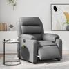 VidaXL Electric Reclining Massage Armchair, Relaxation Chair with Backrest, Seat with Armrests Living Room, Modern, 3205038