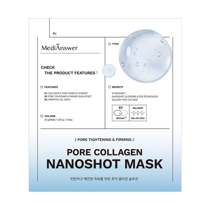 Pore Collagen Nano Shot Mask 5 Sheets