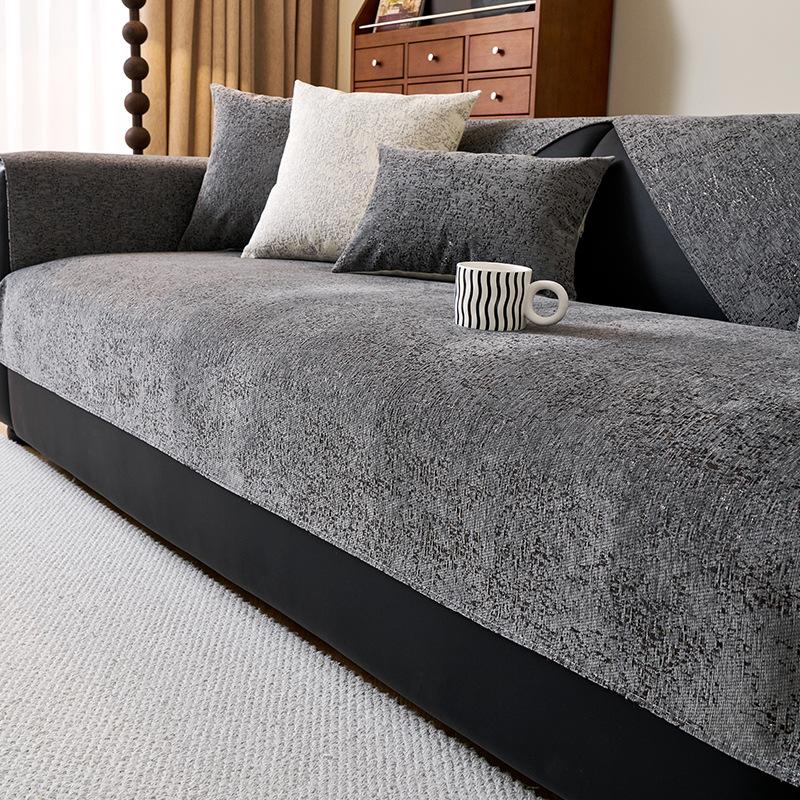 Роскошная элитная подушка для дивана с прямым краем, новинка 2025 года, фиксированная, нескользящая, устойчивая к царапинам от кошек, подушка для сиденья кожаного дивана прямого ряда