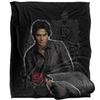 Vampire Diaries Portrait Damon Blanket