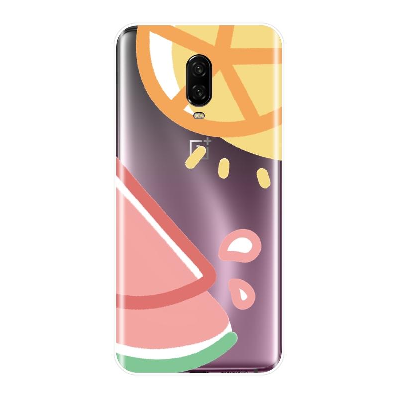 Силиконовый чехол для телефона OnePlus 3 3T 5 5T 6 6T 7 7 Pro, мягкая задняя крышка с милым цветком и радугой для One Plus 3 3T 5 5T 6 6T 7 7 Pro