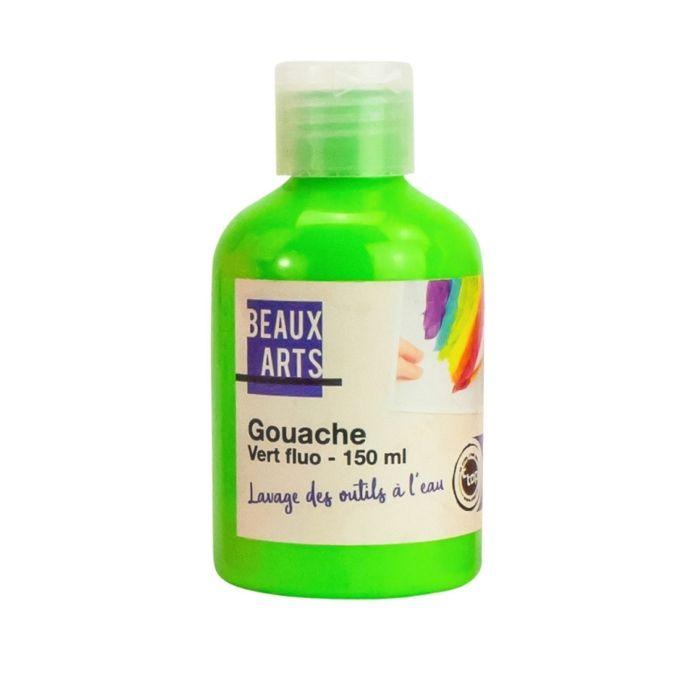 MégaCréa DIY - Gouache pour enfant Vert fluo 150ml