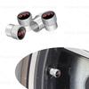 For VW VOLKSWAGEN 2026 New 4pcs Car Wheel Tire Valve Core Cap Dust Proof Covers For GTI Lightning Logo Golf MK3 MK4 MK5 Polo Tou