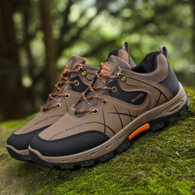 Мужская походная обувь большого размера, походная обувь для активного отдыха, повседневная обувь из бархата, теплая мужская хлопковая обувь, спортивная мужская обувь