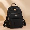 Women's Large Capacity Backpack Solid Color Commuter Bag for Women