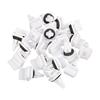 ACROPIX Car Rivets 91513-SM4-000 Bumper Fender Fastener Clips for Honda Accord 20 PCS White