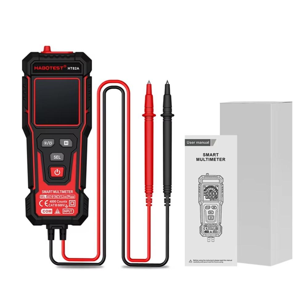 600V Auto Range Multimeter High Precision NCV Multimeter Portable TRMS Multimeter