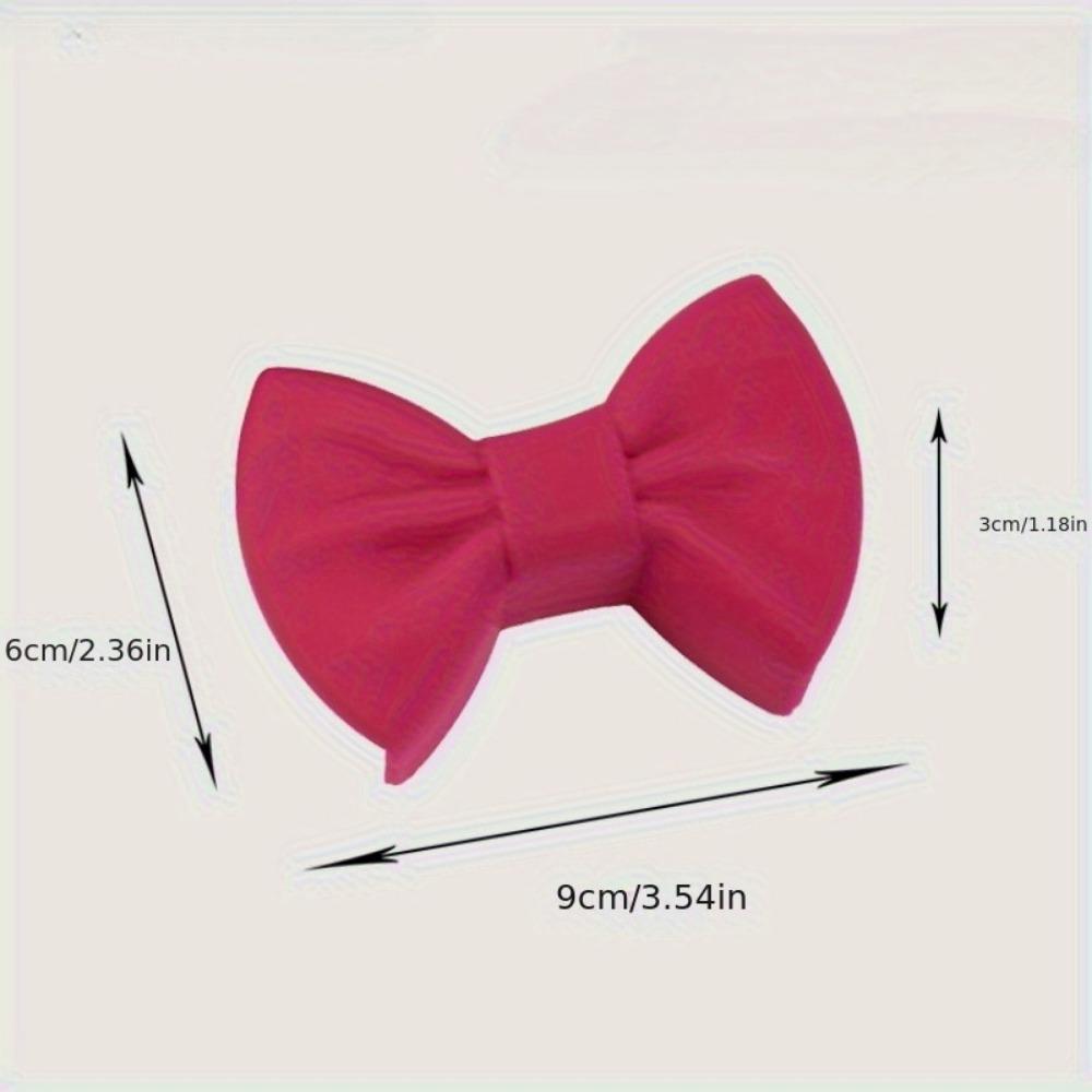 2pcs, Silicone Pot Clip, Anti-Scalding Non-slip Handle Sleeve, Bow Shape Design Bowknot Hand Clips, Creative Cooking Oven Gloves, Pot Clip,