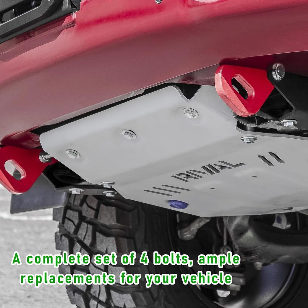 12 шт. Болты для защиты днища, Нержавеющая сталь, 12 мм, Шестигранная головка, Автомобильные болты для защиты днища, Болты фланца передней защиты днища на крыше автомобиля, Запчасти для автомобильных аксессуаров Высокие