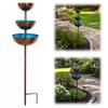Metal Shepherd Hook for Outdoor Garden 23.62 Inch Heavy Duty Rust Resistants Stake for Hanging Bird Feeder Planter