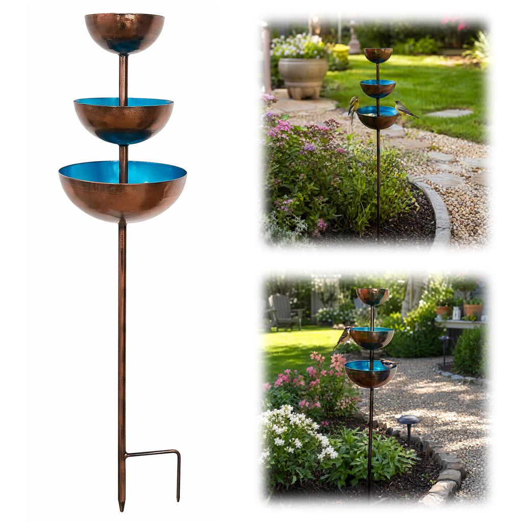 Metal Shepherd Hook for Outdoor Garden 23.62 Inch Heavy Duty Rust Resistants Stake for Hanging Bird Feeder Planter