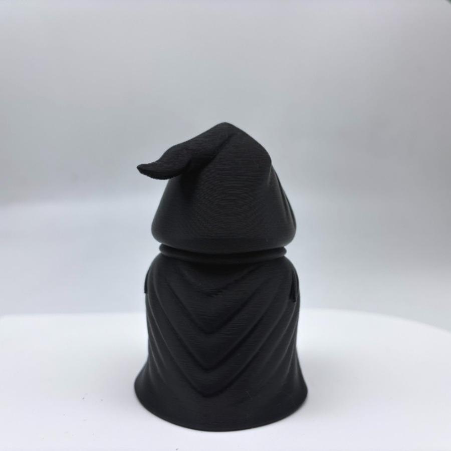Статуэтка совы-ушана, напечатанная на 3D-принтере, Хэллоуинская сова-шутка, Сова-призрак, Идеальное украшение для дома на Рождество, Для демонстрации в помещении/на улице