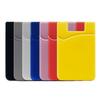 Soft Silicone ID Card Phone Card Pocket Mobile Phone Pocket Phone Card Holder Phone Cash Holder