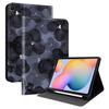 PU Leather Case For Samsung Galaxy Tab S6 Lite (2024) / Tab S6 Lite (2022) Pattern Print Tablet Cover Stand with Pen Slot (Stylus Not Included)