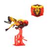 BEASTBOX 52TOYS BB-59B HALO Трансформирующаяся игрушка-куб в золотую рыбку Полностью раскрашенная Сочлененная фигурка-акцион Меха Зверь Животное Трансформация Без батареек