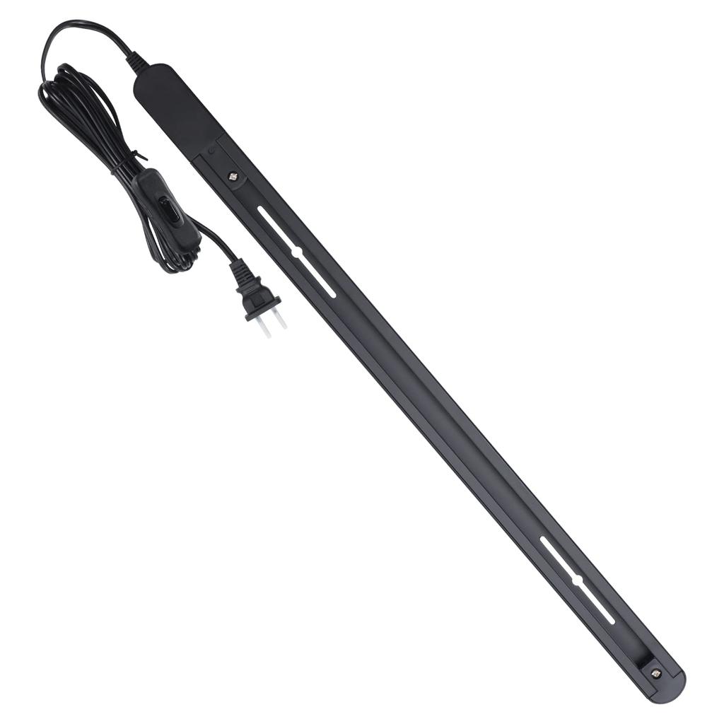 Kyodo Lighting Duct Rail, 0.5m, with Outlet and Switch (GT-DJ-0.5MGDT-B) Lighting Rail with Lighting Bar Code, Stylish Rail, Ceiling Lighting, Easy