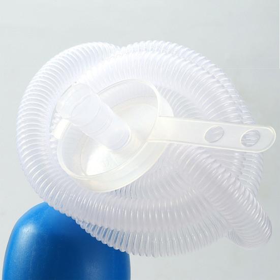 Бутылка для писсуара большой емкости 2000 мл, мера для мочи, защита от протечек, защита от брызг, длинная трубка, портативный мужской писсуар