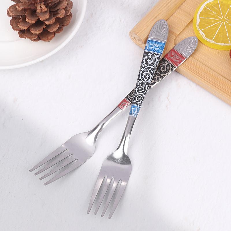 Набор столовых приборов с ложкой и вилкой, набор столовых приборов, столовые приборы из нержавеющей стали, набор столовой посуды для ресторана, посуда, набор ложек и вилок