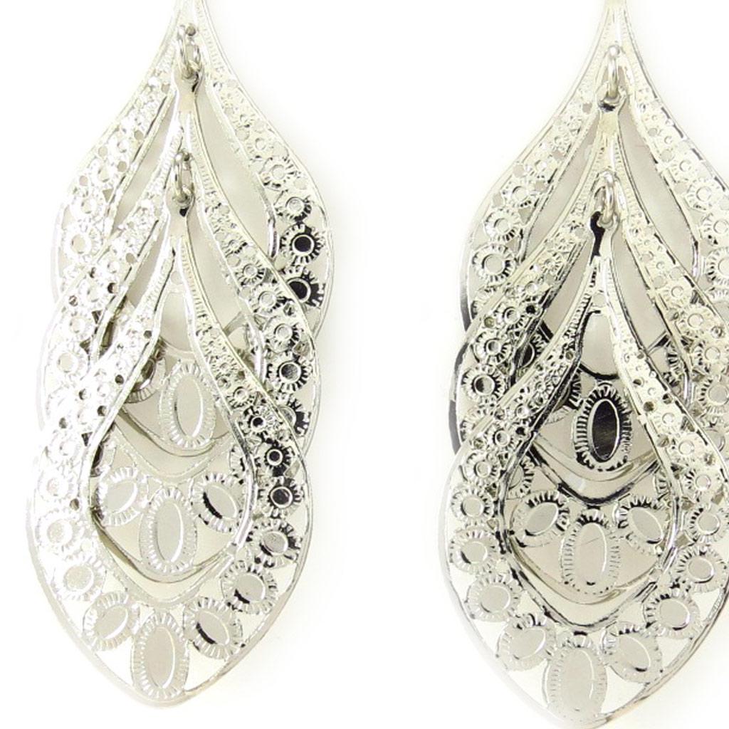 Les Trésors De Lily [K6544] - Серебряные серьги «Хореография».